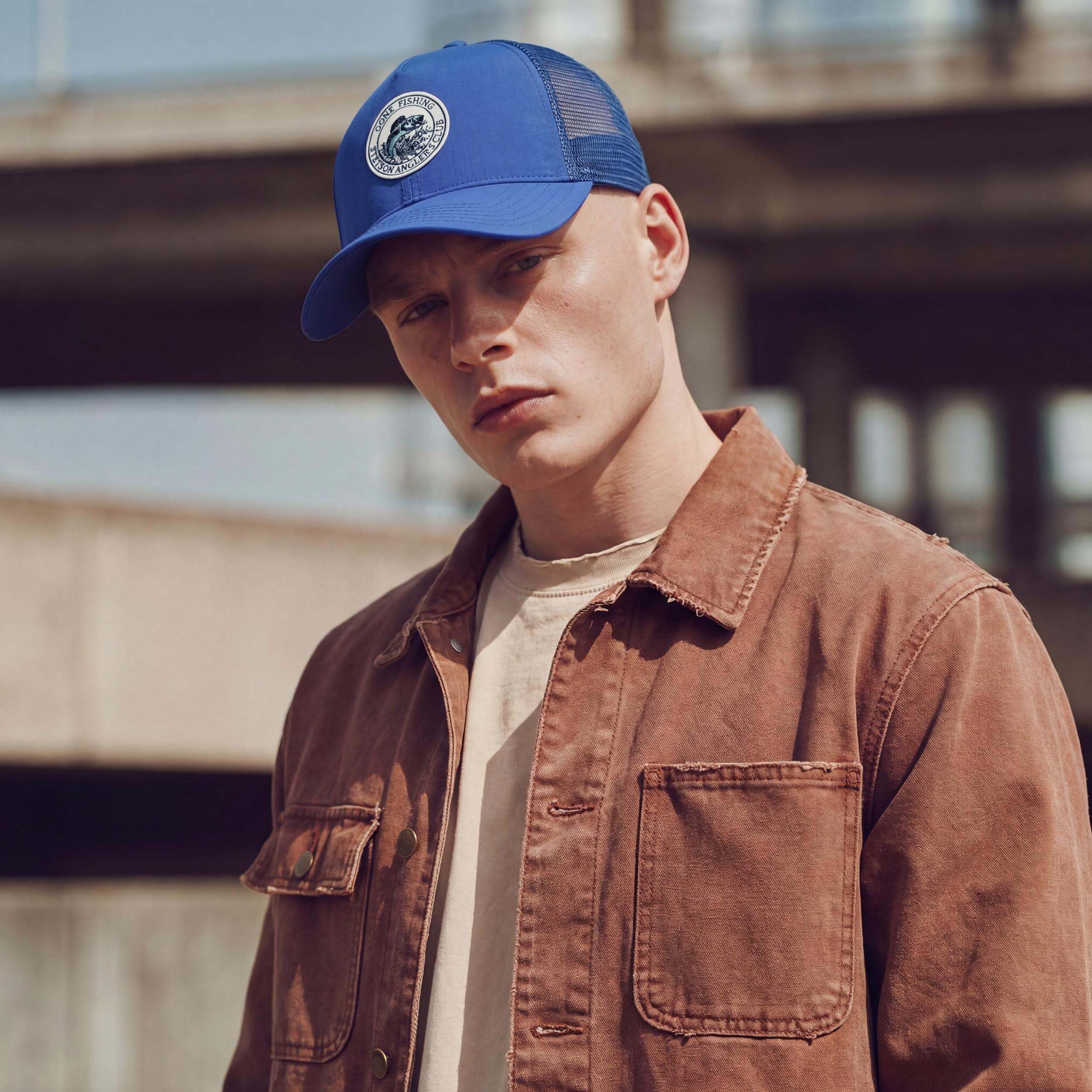 stetson-gone-fishing-trucker-cap-meshcap-naturmotiv image 3