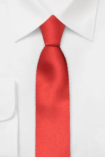 ascot-krawatte-uni-satin-rot-seide-7-5-cm-x-150-cm image 1