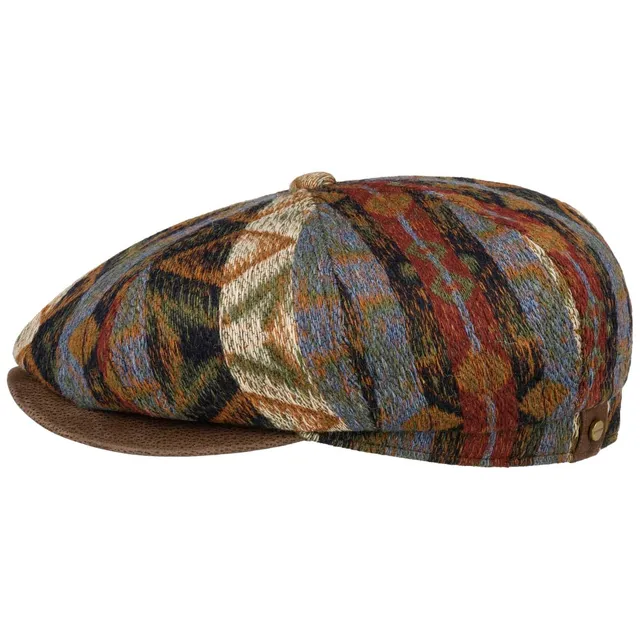 stetson-hatteras-8-teilige-flatcap-ethnic-jacquard-unisex image 1