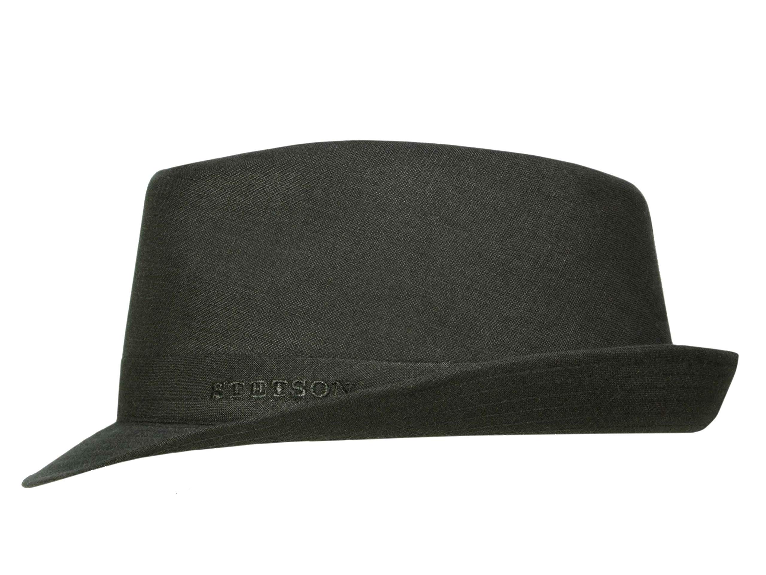 stetson-geneva-trilby-leinenhut-schwarz-gr-58 image 4