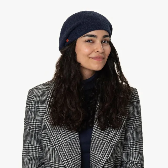 mayser-uni-enya-wollm-tze-anja-melierte-beanie-strickm-tze image 1