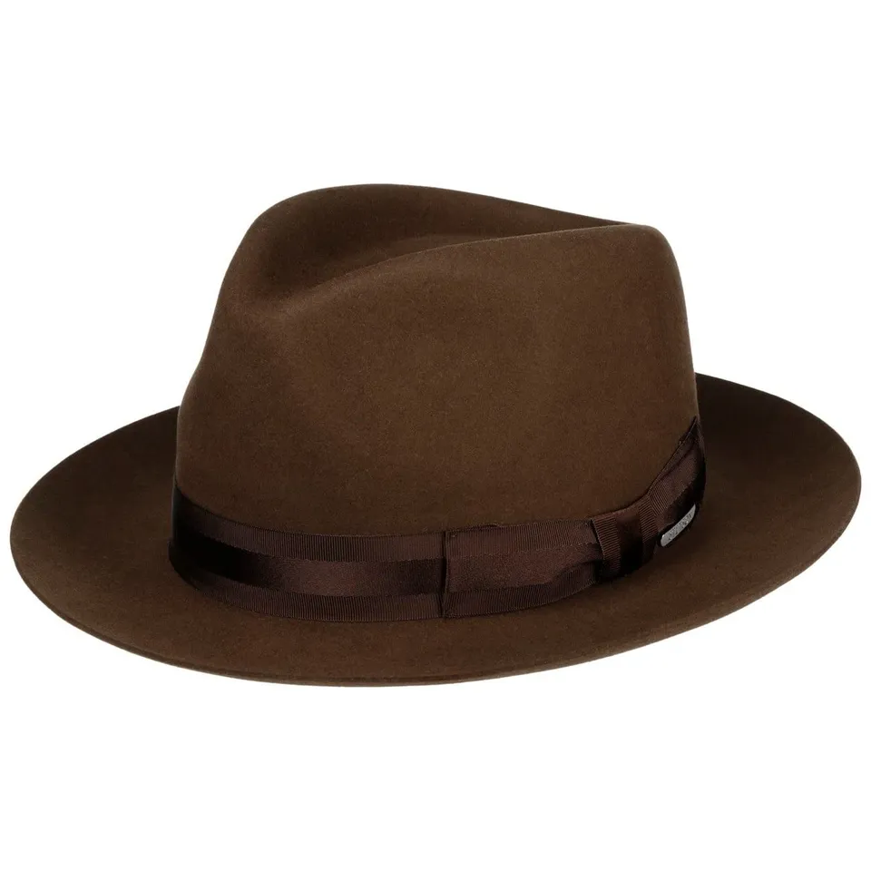 stetson-kirkhill-beaver-fedora-haarfilzhut-handgefertigt image 1