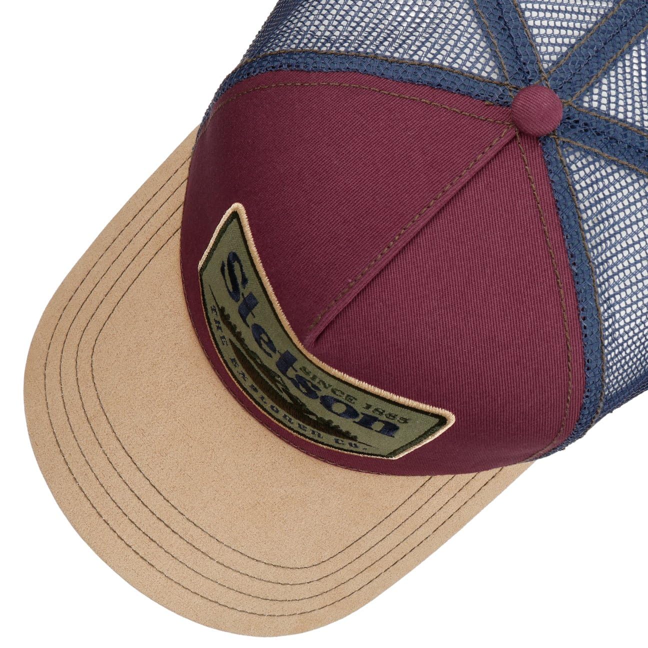 stetson-the-explorer-co-truckercap-snapback-mesh-baumwolle image 4