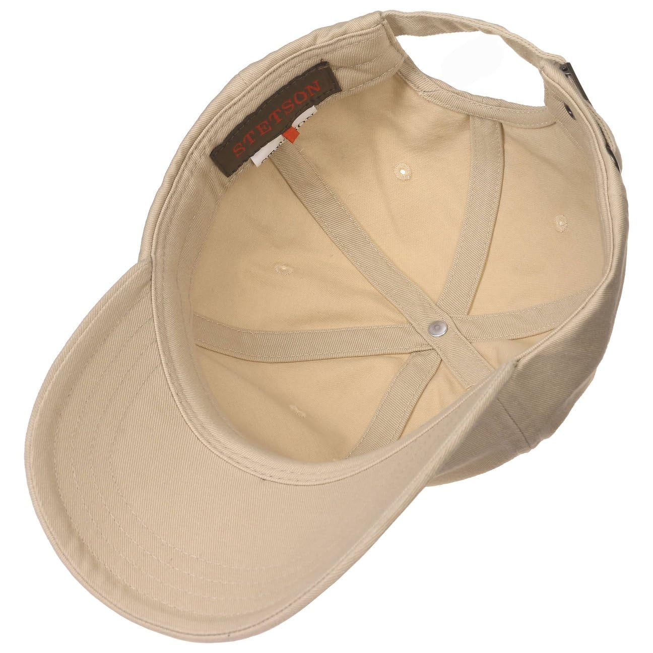 stetson-rector-baseballcap-strapback-mit-uv-schutz-40-dunkelbeige-one-size image 5