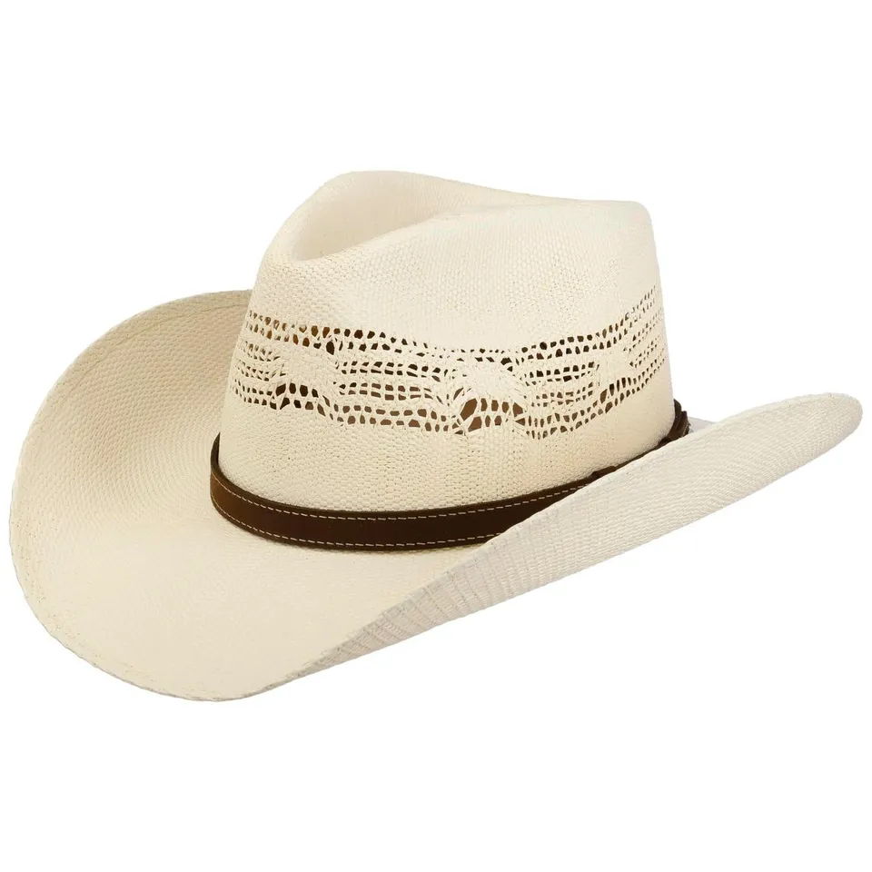 stetson-western-vented-toyo-strohhut-mit-lederband-sommer image 1