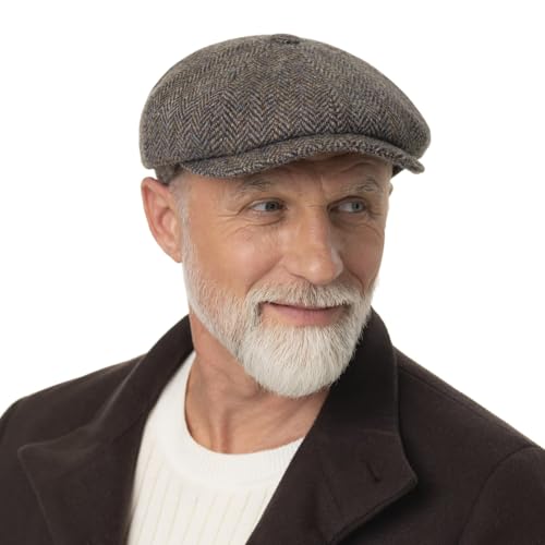 stetson-hatteras-schirmm-tze-harris-tweed-fischgrat-herren-made-in-eu image 7