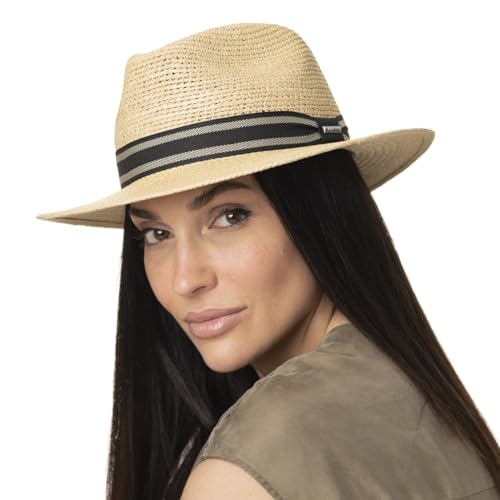 stetson-crochet-traveller-panamahut-natur-strohhut-mit-uv-schutz-unisex image 8