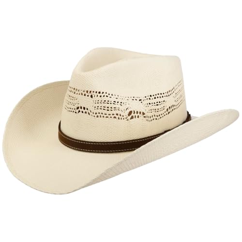 stetson-western-vented-toyo-strohhut-mit-lederband-sommer image 5