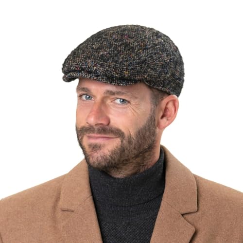 stetson-colour-dots-flatcap-herren-donegal-tweed-stil-mehrfarbig image 7