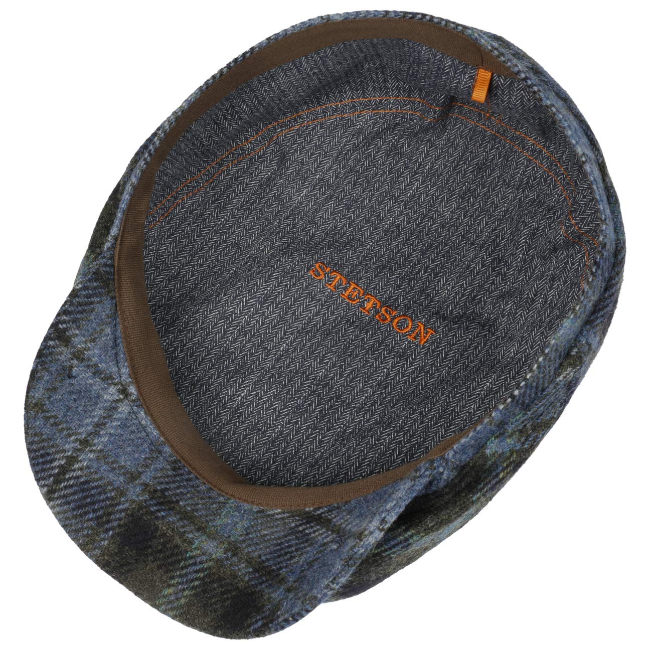 stetson-driftwood-wool-check-flatcap-aus-100-wolle-mit-karomuster-herren image 3