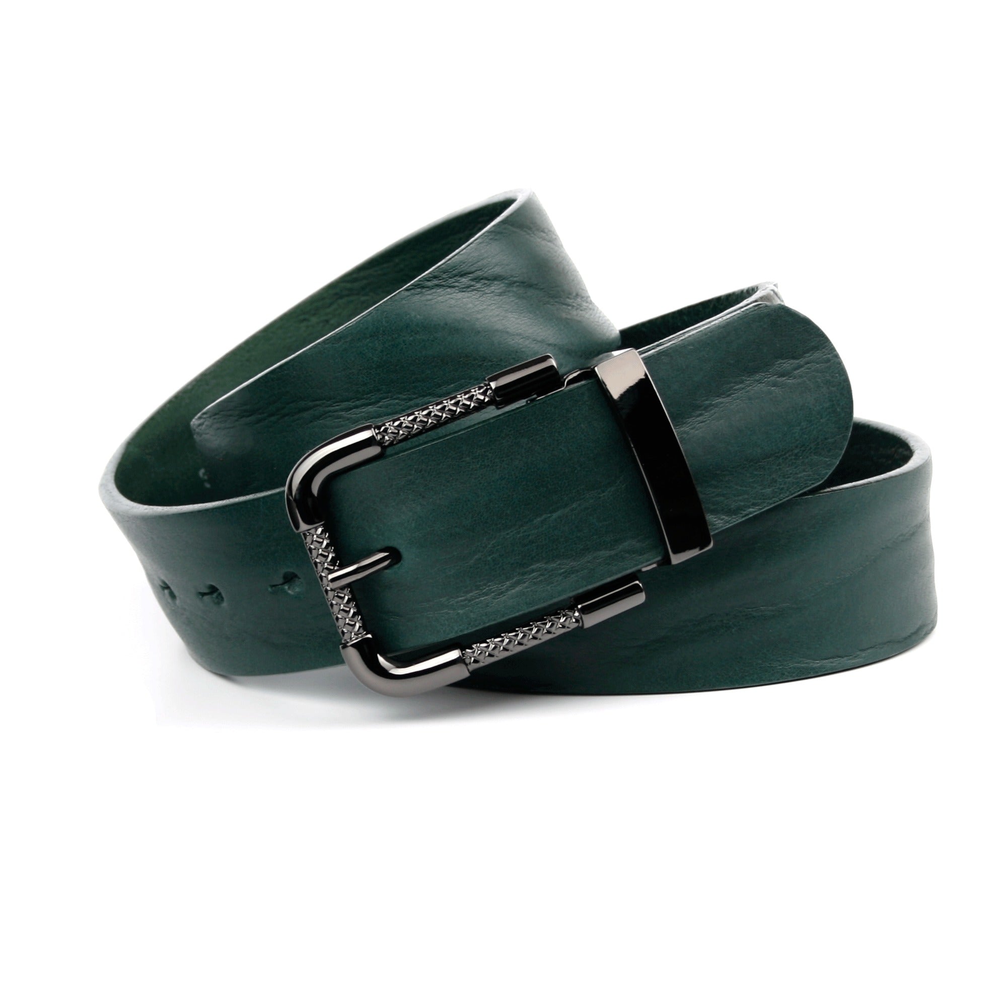 anthoni-crown-volllederg-rtel-3tv350-4-0-cm-dunkelgr-n-pflanzlich-gegerbt image 1