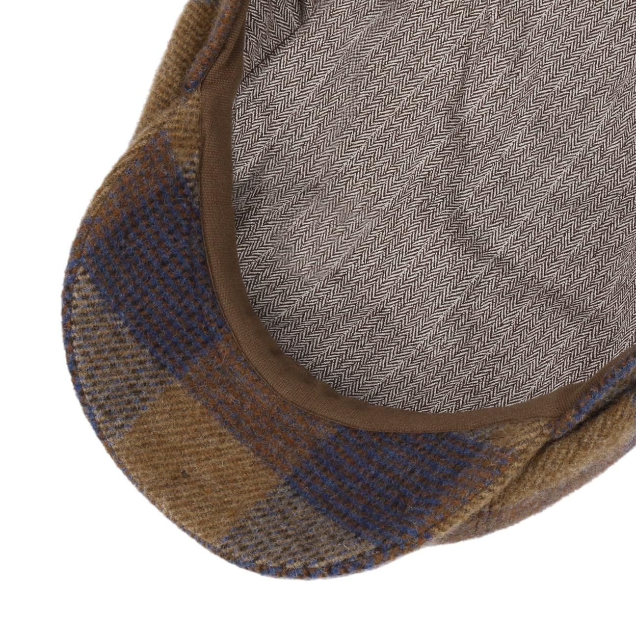stetson-hatteras-ankeny-wool-check-flatcap-kariert image 3