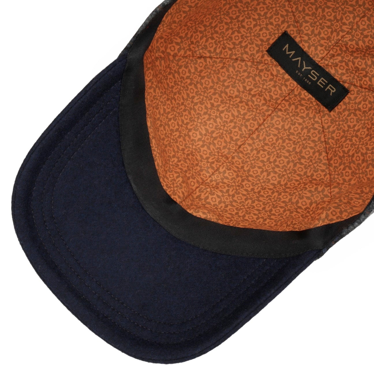 mayser-lars-shetland-baseballcap-aus-schurwolle-mit-baumwollfutter image 5