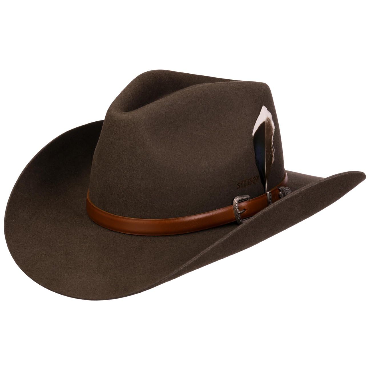 stetson-limington-westernhut-wollfilz-mit-ledergarnitur-herren image 5