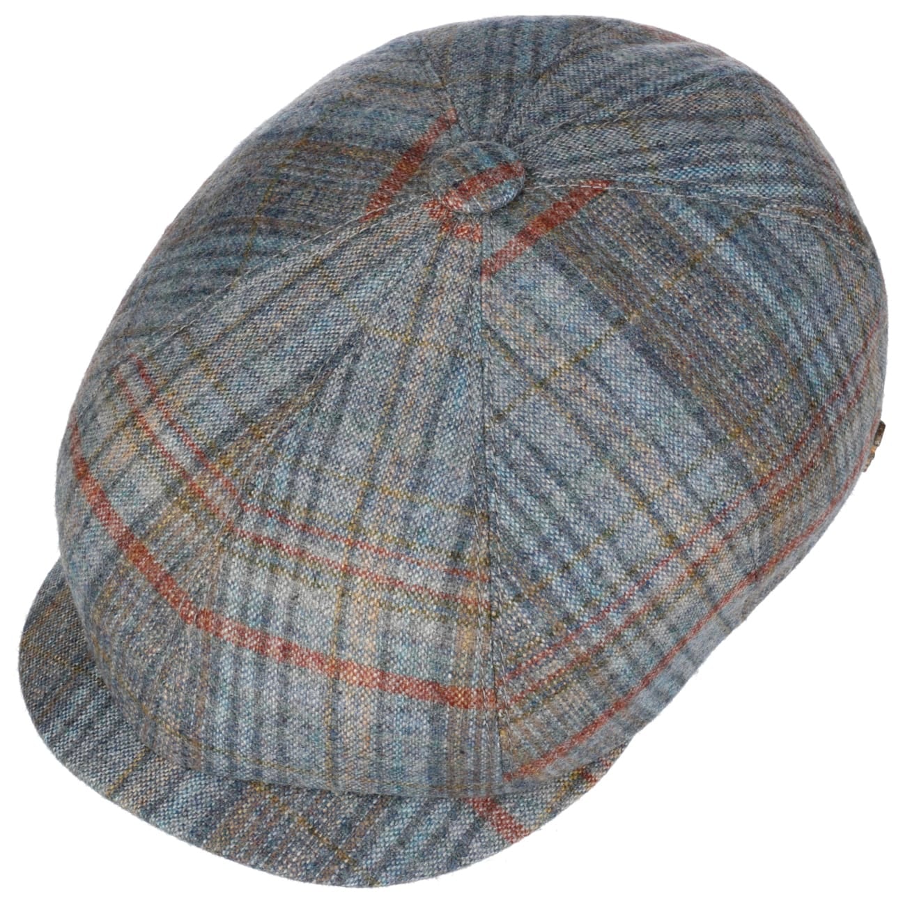 mayser-emil-check-flatcap-zechbauer-schurwolle-kaschmir-ledersaum image 4