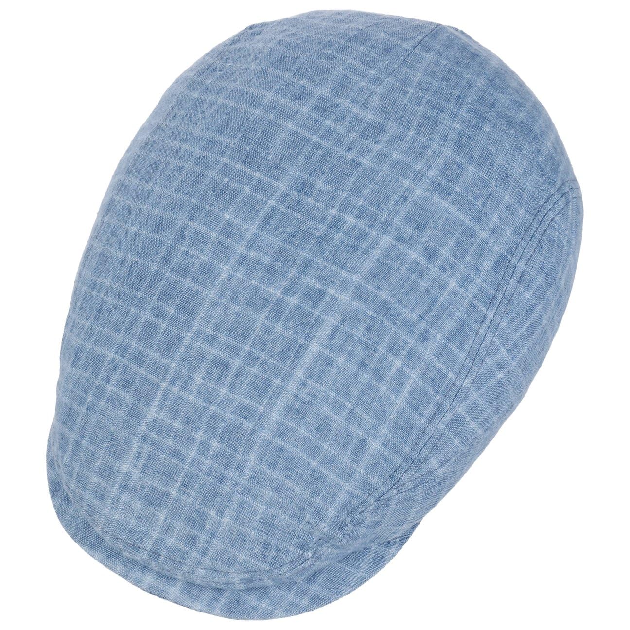 stetson-driver-barista-flatcap-kariert-aus-leinen-made-in-eu-herren image 2