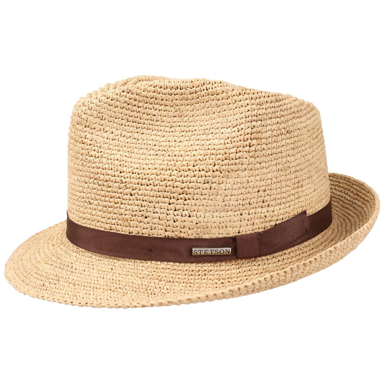 stetson-alpena-player-crochet-sonnenhut-raffiastroh-fedora-mit-ripsband image 7