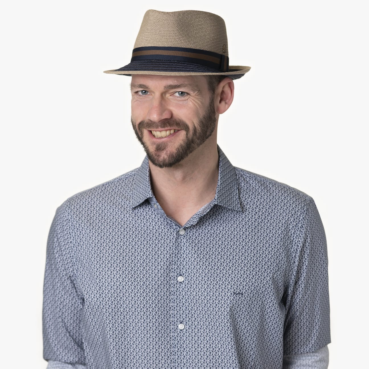 mayser-teo-hanfhut-zechbauer-trilby-fedora-aus-hanfstroh-mit-ripsband image 2