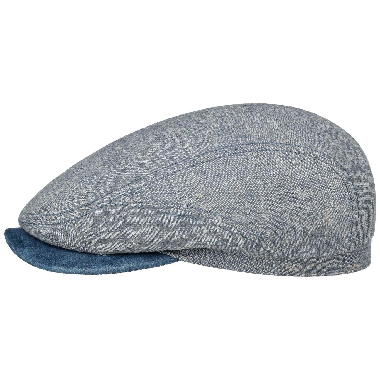 stetson-liraco-driver-flatcap-uni-meliert-aus-leinen-seide-made-in-germany-herre image 1