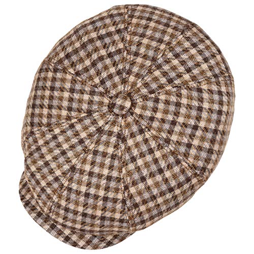 stetson-hatteras-talcott-seide-wolle-flatcap-herren-braun-56-cm image 7
