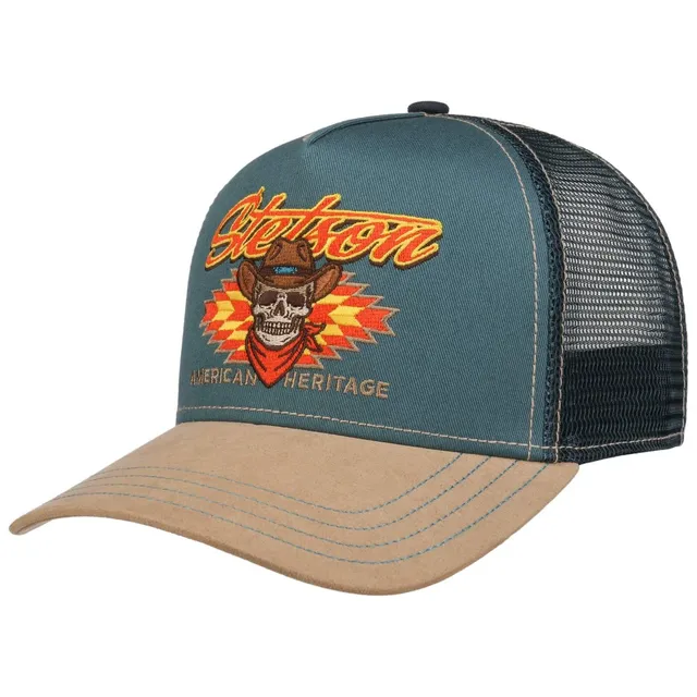 stetson-western-trucker-kappe-snapback-mesh-herren-damen image 1