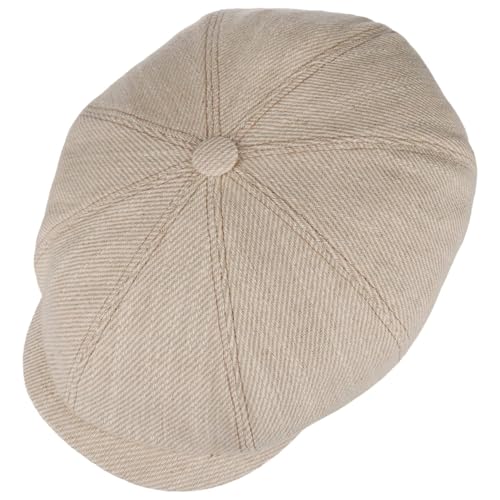 stetson-hatteras-sustainable-uni-twill-flatcap-hellbeige-made-in-eu image 8