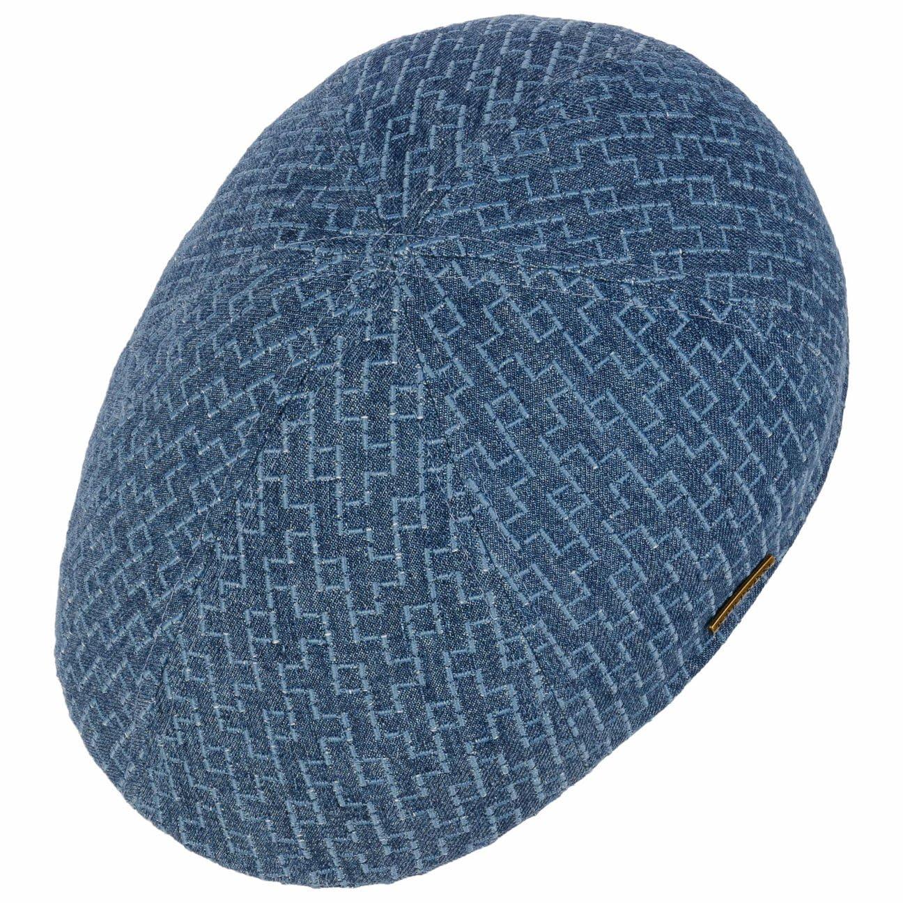 stetson-texas-schirmm-tze-denim-flatcap-mit-stickerei-herren image 2