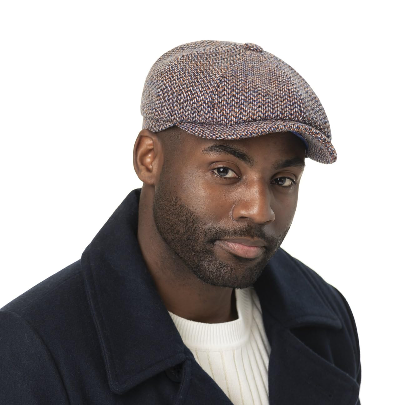 stetson-hatteras-flatcap-harris-tweed-schurwolle-herren-herbst-winter-made-in-eu image 2