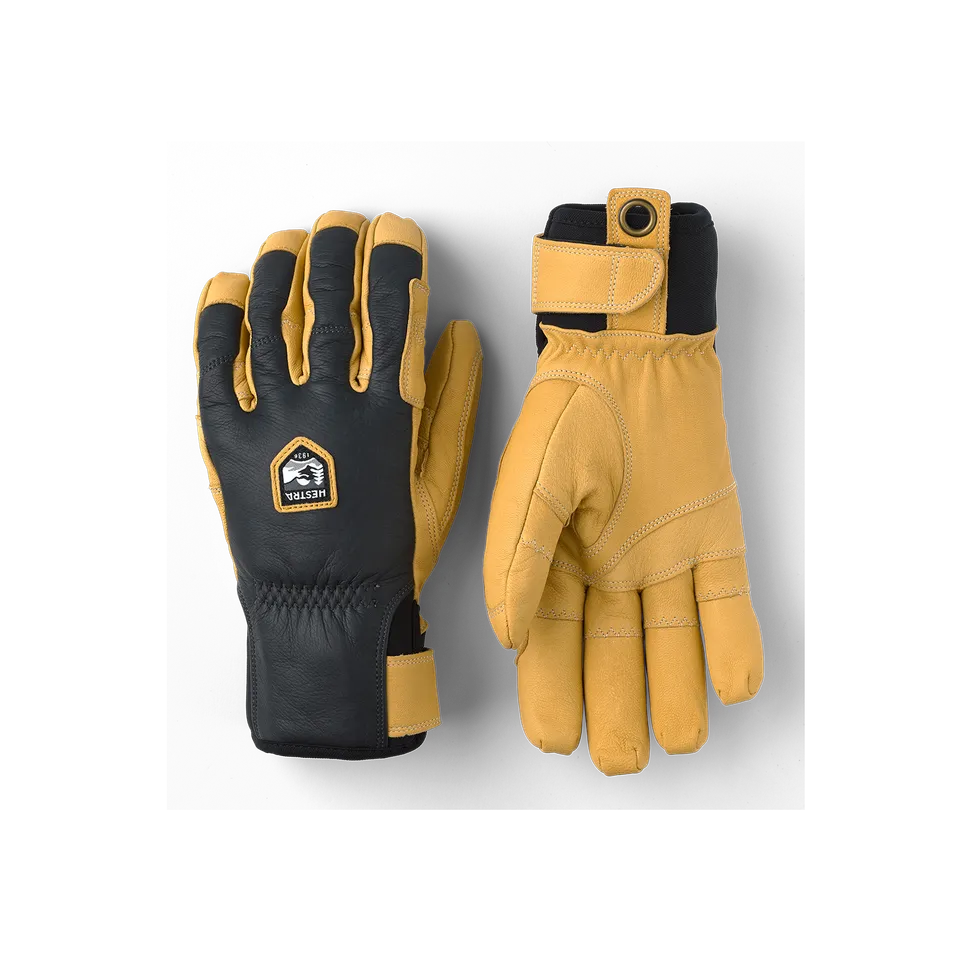 hestra-ergo-grip-incline-5-finger-geschmeidiger-freeride-handschuh-aus-leder-mit image 1