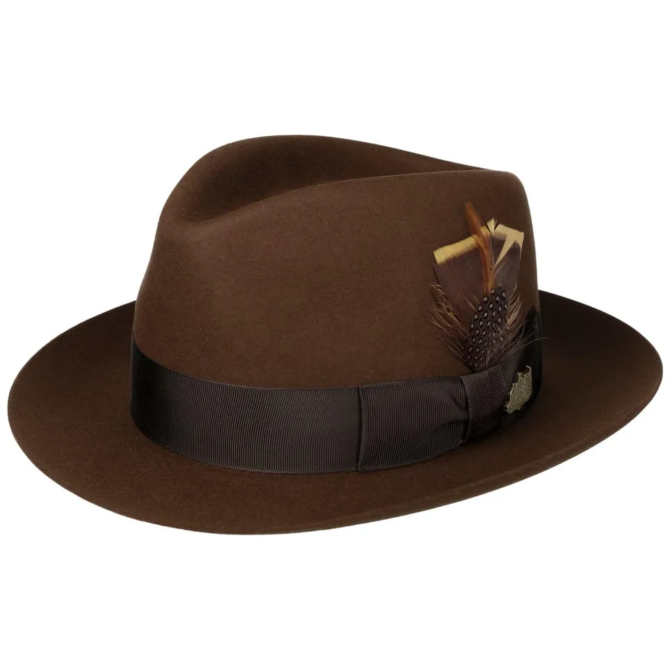 stetson-leadville-fedora-filzhut-mit-schleife-made-in-eu-unisex image 1