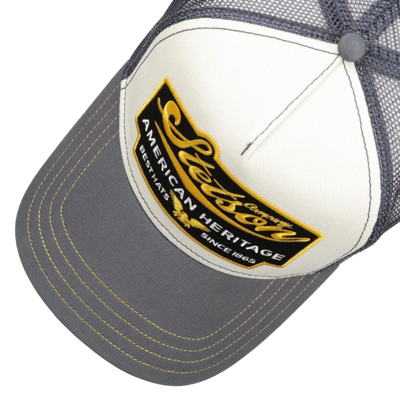 stetson-american-heritage-trucker-cap-snapback-mit-mesh image 4