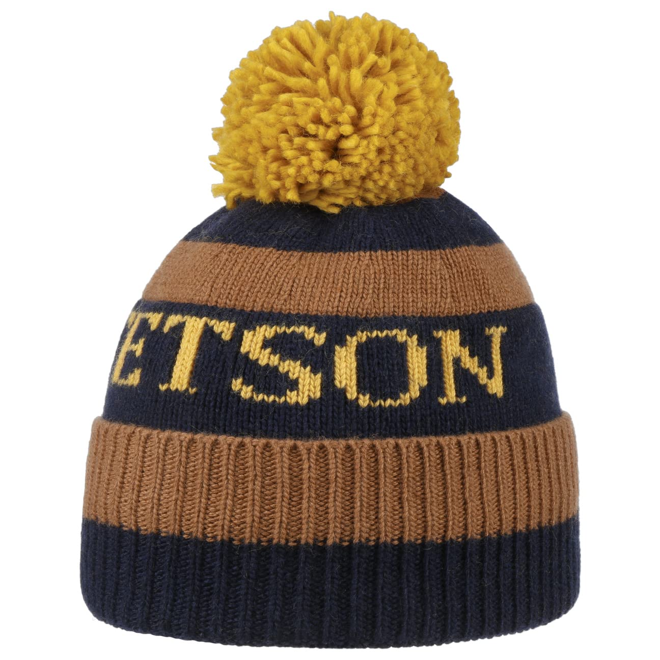 stetson-classic-bommelm-tze-gestreifte-umschlagm-tze-kaschmir-mix-unisex image 7
