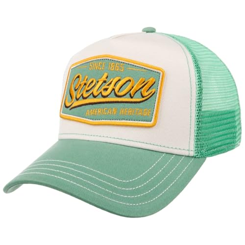 stetson-vintage-trucker-cap-meshcap-gr-n-one-size image 8
