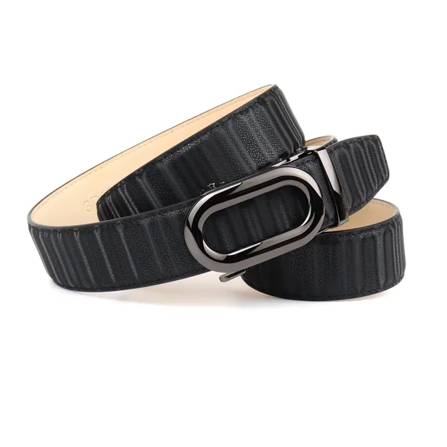anthoni-crown-damen-automatikg-rtel-3ol3d10-3-5-cm-3d-design-schwarz-mit-rotem-r image 1