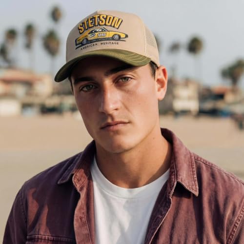 stetson-madison-truckercap-snapback-stoffcap-herren image 8