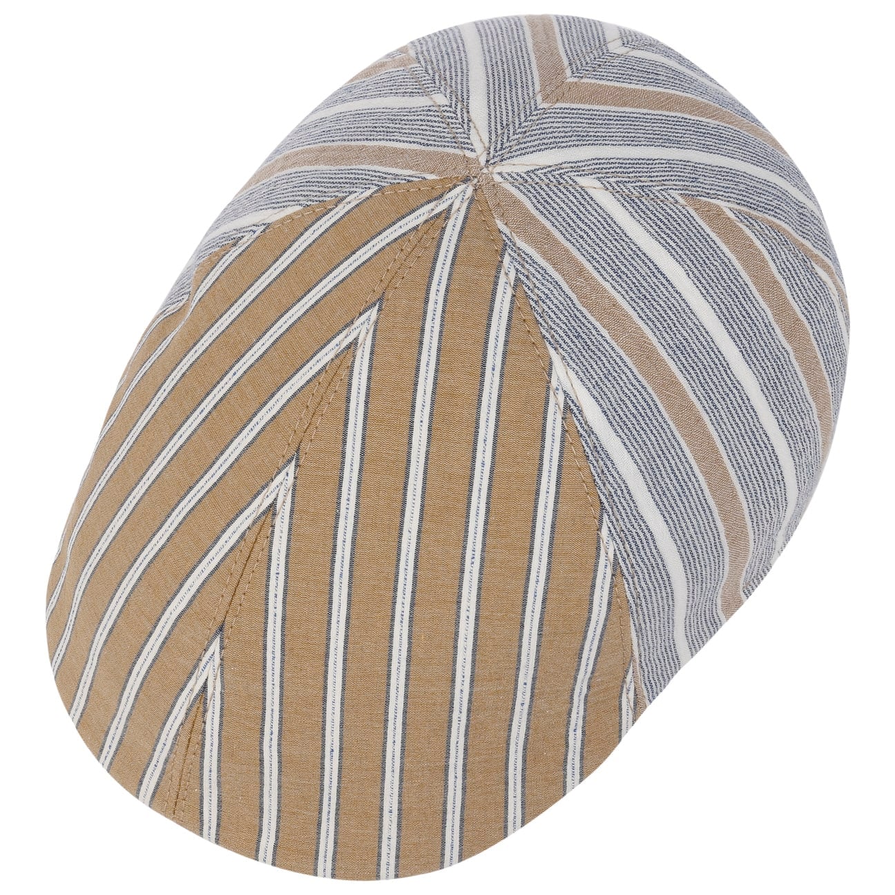mayser-paddy-two-stripes-cotton-flatcap-herren-mit-l-ngsstreifen image 2