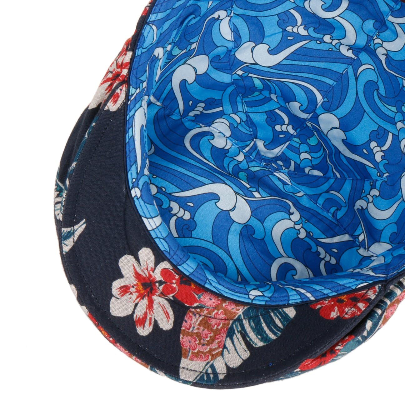 stetson-flowlin-flatcap-blumenprint-leinen-mehrfarbig-damen-herren image 5