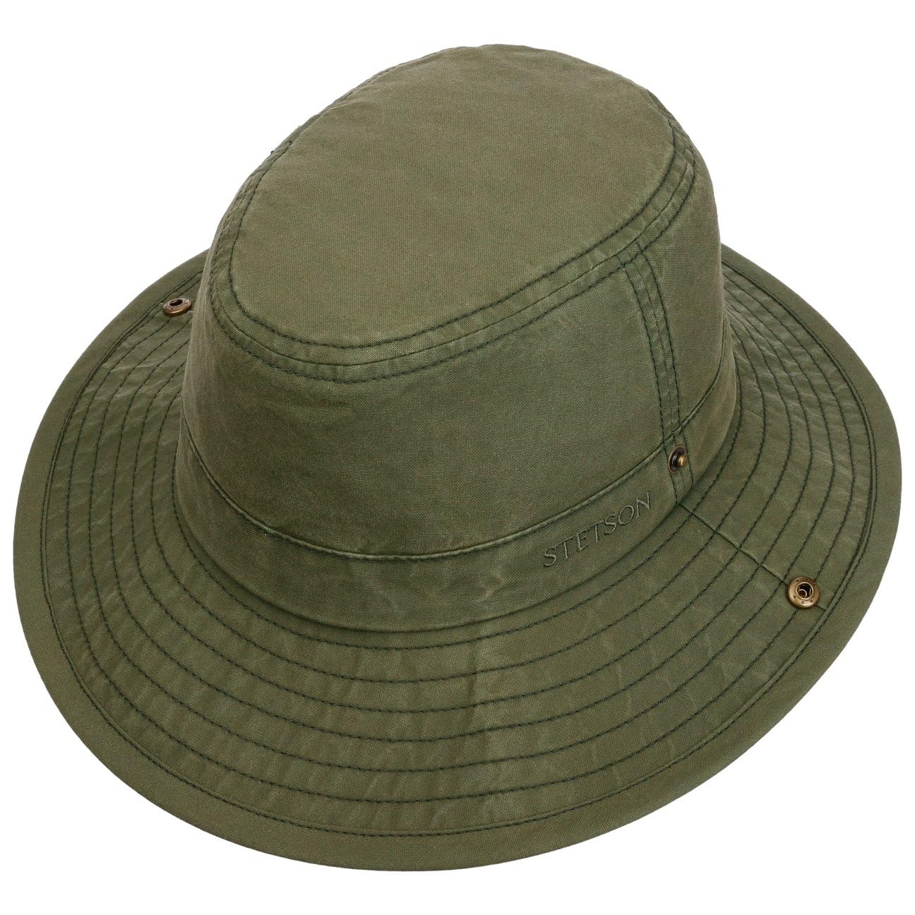 stetson-roll-up-baumwoll-bucket-hut-uv-schutz-40-herren image 2