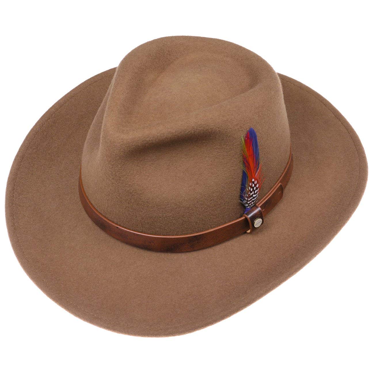 stetson-open-road-oklahoma-westernhut-herren-wollfilz-asahi-guard-lederband-mit- image 2