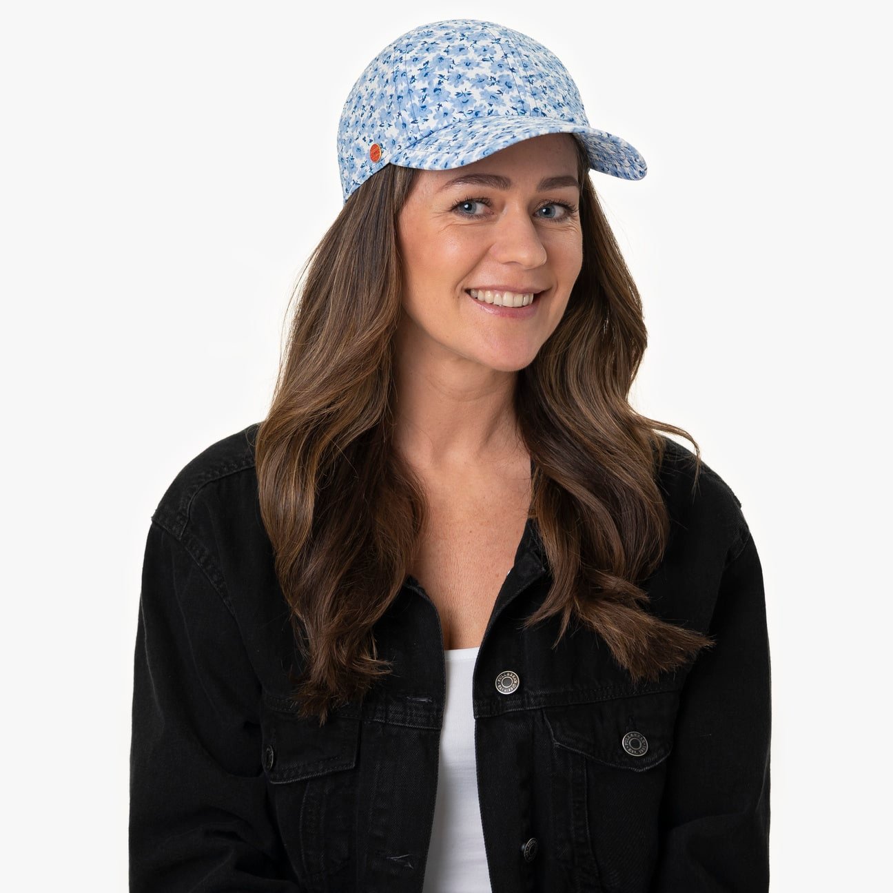 mayser-hazel-cap-basecap-mit-blumenmuster-aus-baumwolle image 1