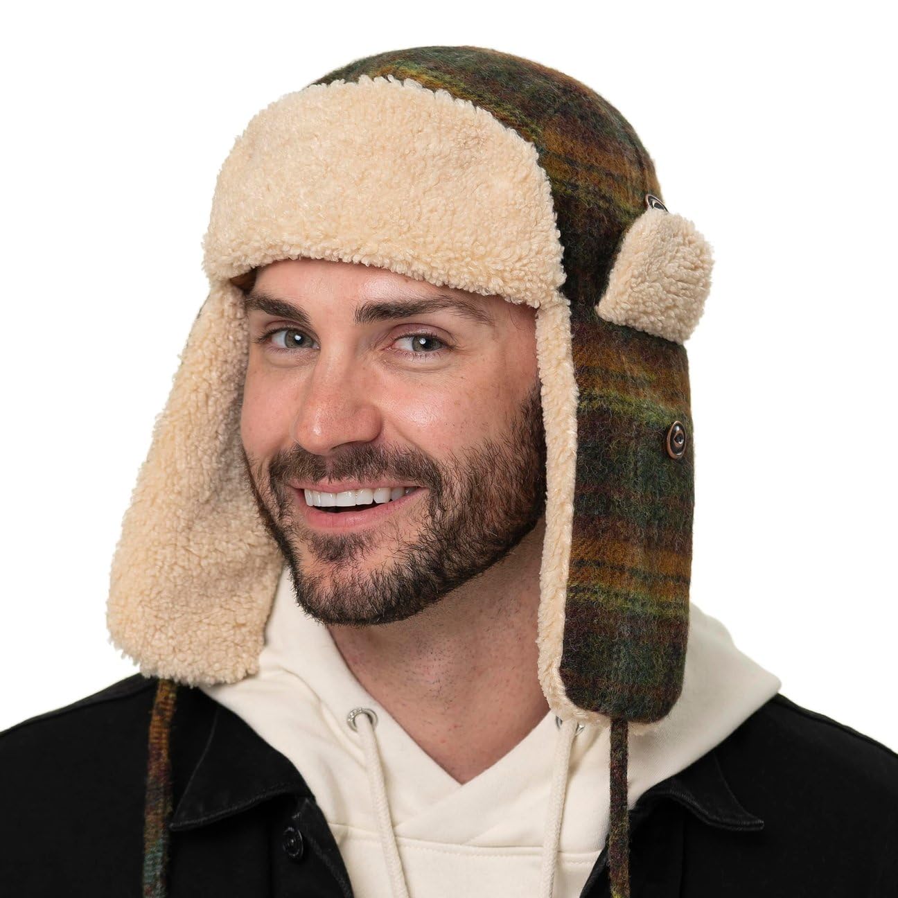 stetson-meadville-bomber-fliegerm-tze-kariert-unisex-herbst-winter image 3