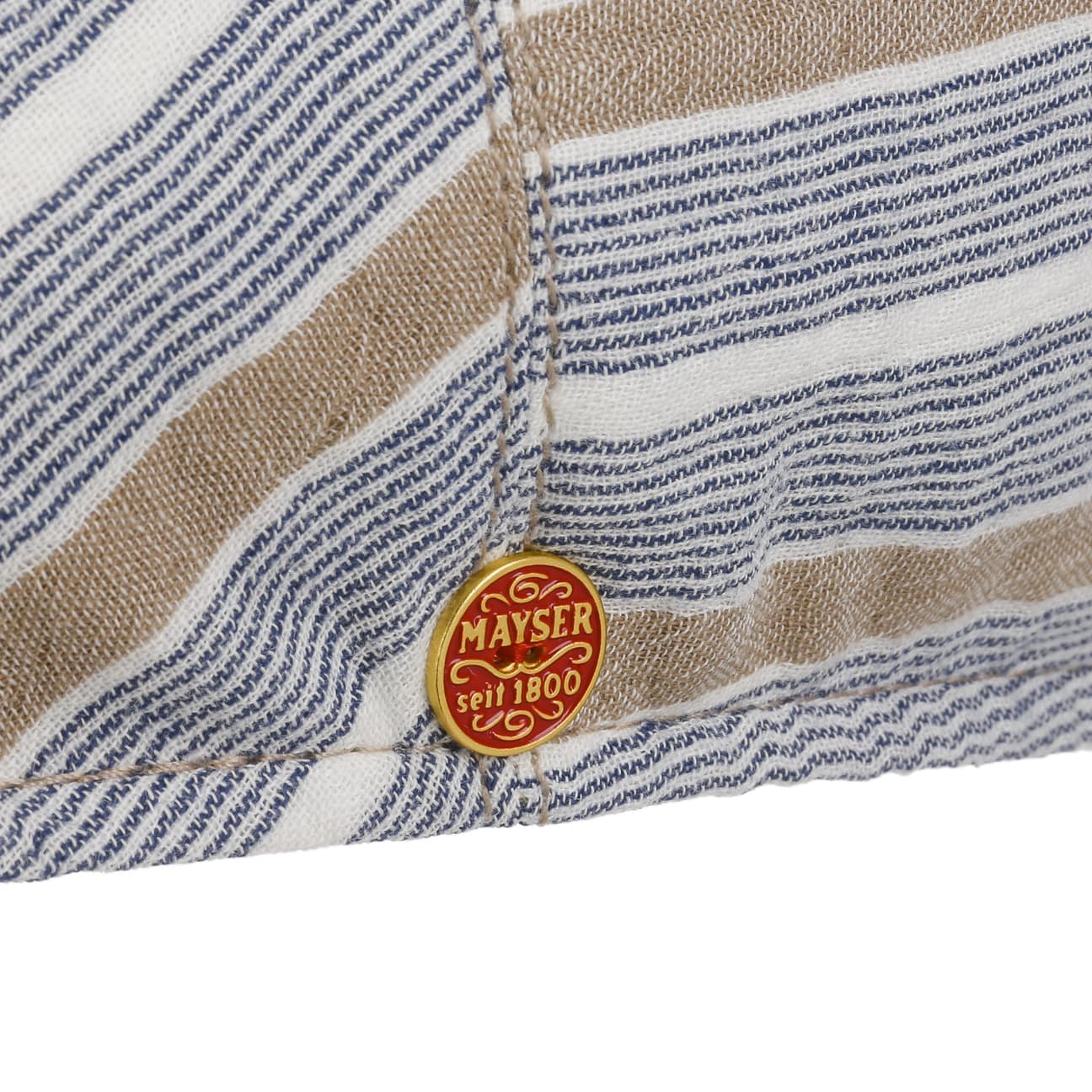 mayser-sidney-stripes-cotton-flatcap-f-r-herren-flatcap-aus-baumwolle-mit-futter image 4