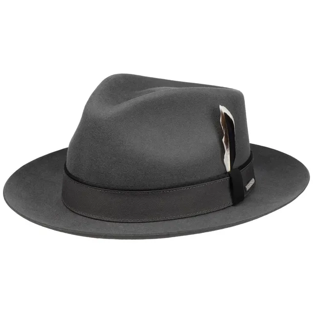 stetson-vanvico-fedora-hut-wollfilz-asahi-guard-herren image 1
