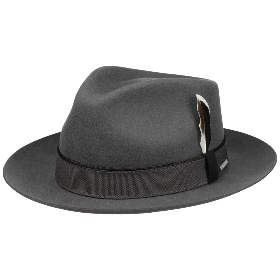 stetson-vanvico-fedora-hut-wollfilz-asahi-guard-herren image 1