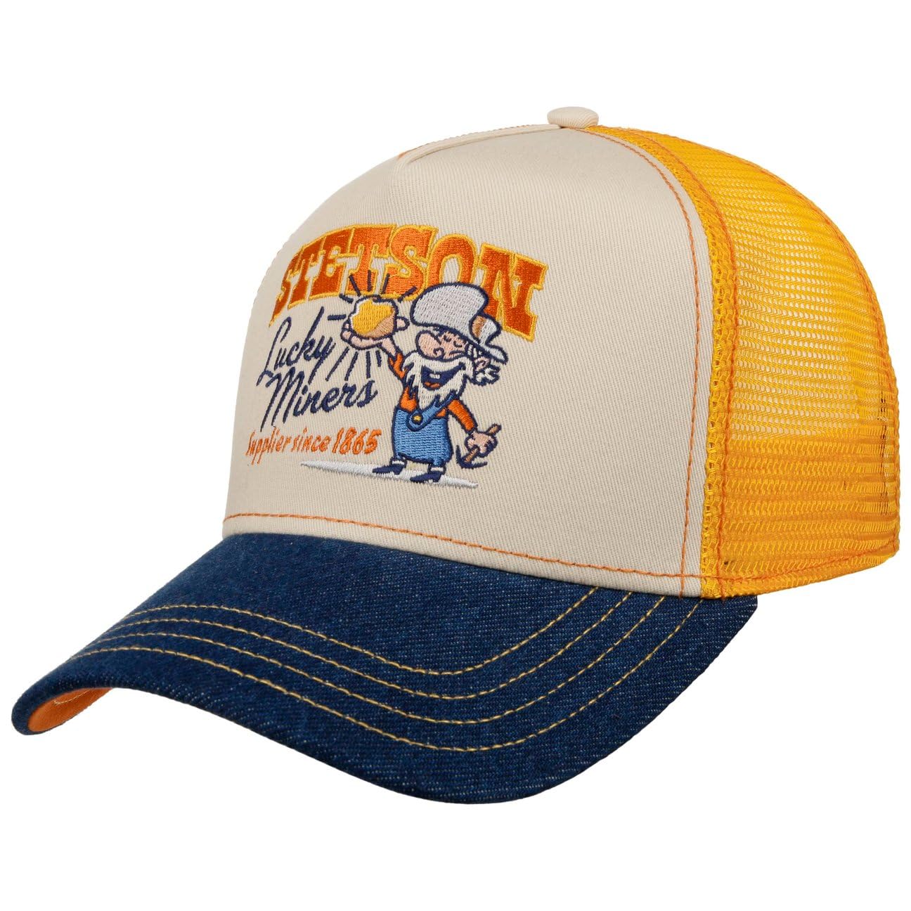 stetson-lucky-miners-trucker-cap-herren-herbst-winter image 1