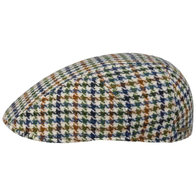 stetson-denaby-schirmm-tze-flatcap-hahnentritt-herren image 1
