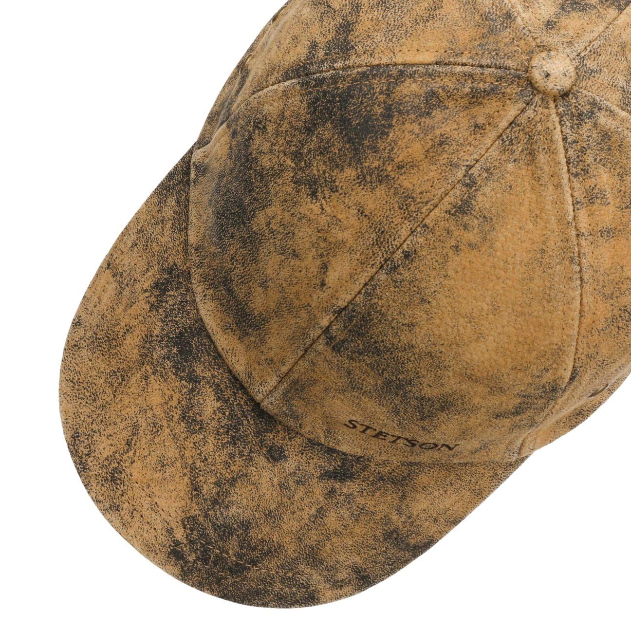stetson-rawlins-pigskin-basecap-leder-strapback-herren-vintage image 4