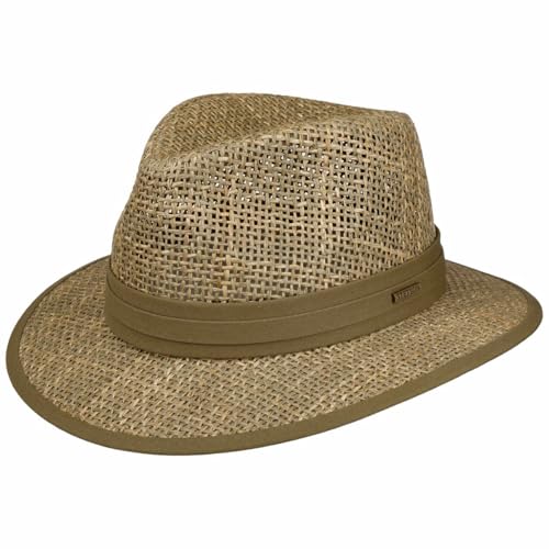 stetson-stonebrook-traveller-strohhut-mit-stoff-garniturband-f-r-damen-und-herre image 5