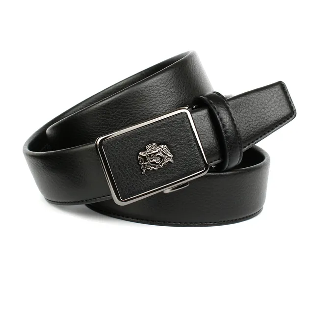 anthoni-crown-business-lederg-rtel-37t11c-schwarz-3-5-cm-wappen-automatik image 1