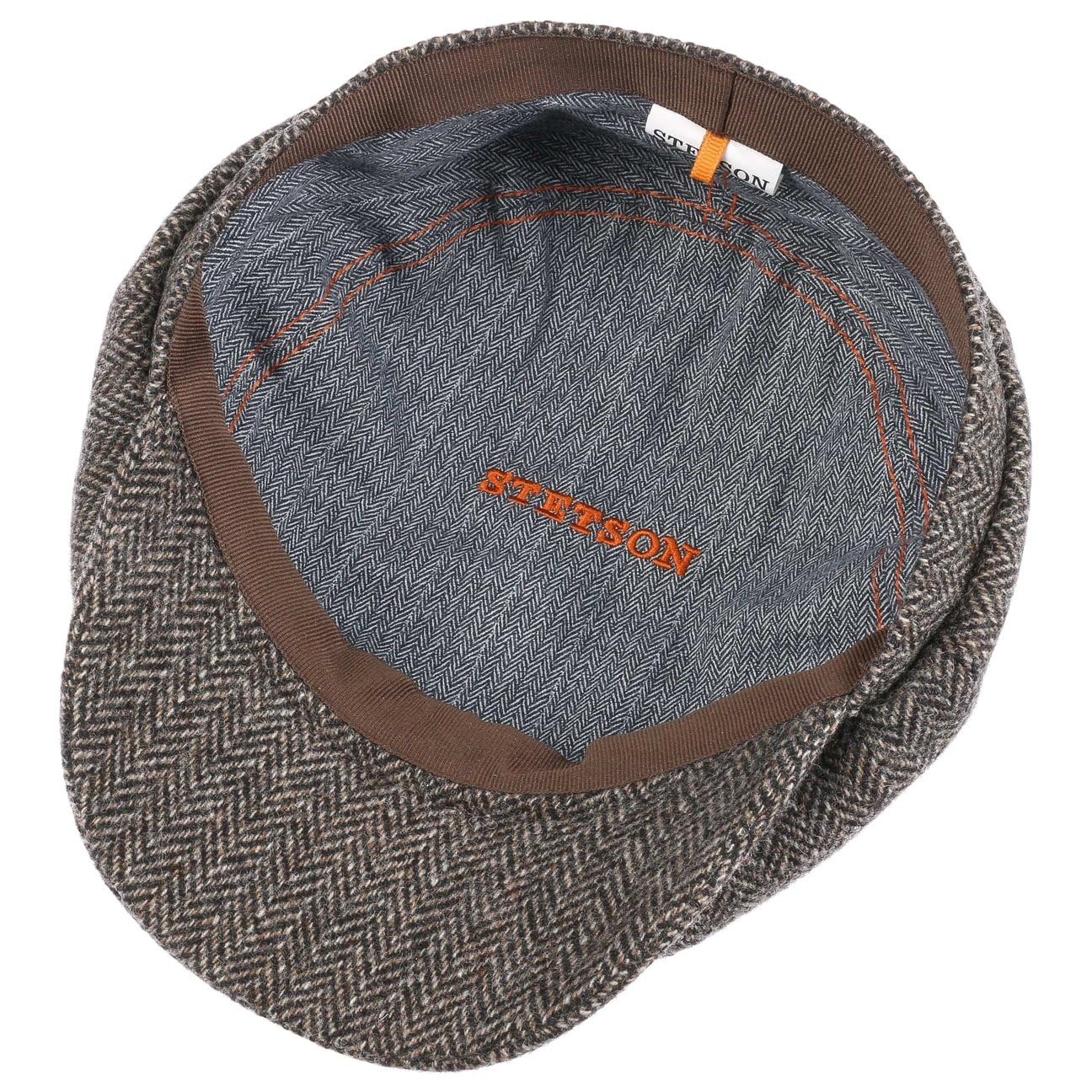 stetson-hatteras-classic-wool-schieberm-tze-flatcap-fischgr-t image 4